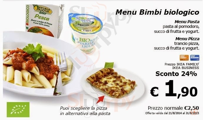 Menù Ristorante Ikea A Genova