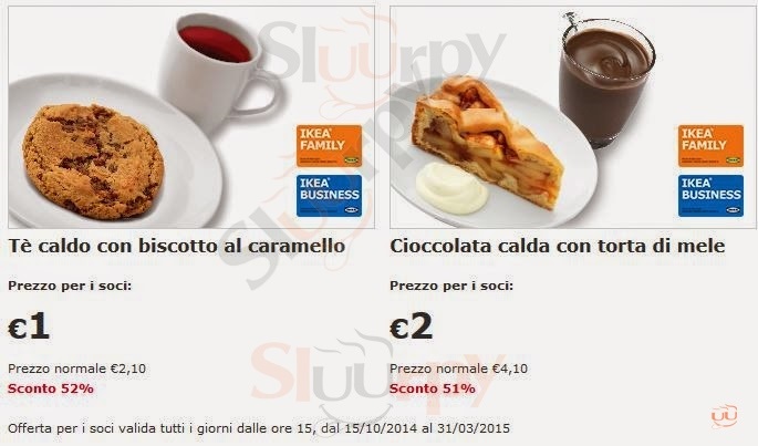 Menù Ristorante Ikea A Genova