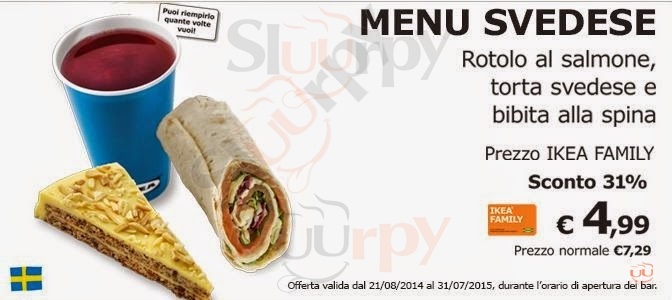 Menù Ristorante Ikea A Genova