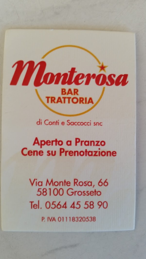 Bar Ristorante Monterosa, Grosseto