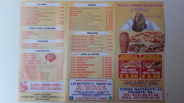 Pizzeria Il Faraone, Tradate