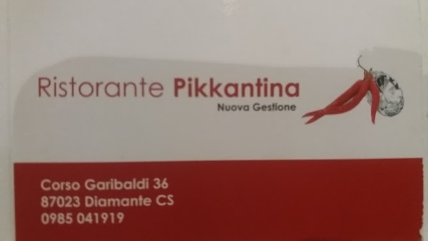 Pik Kantina, Diamante