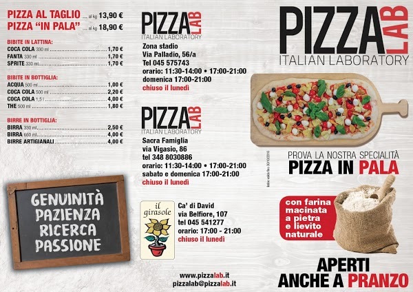 Pizzalab, Verona