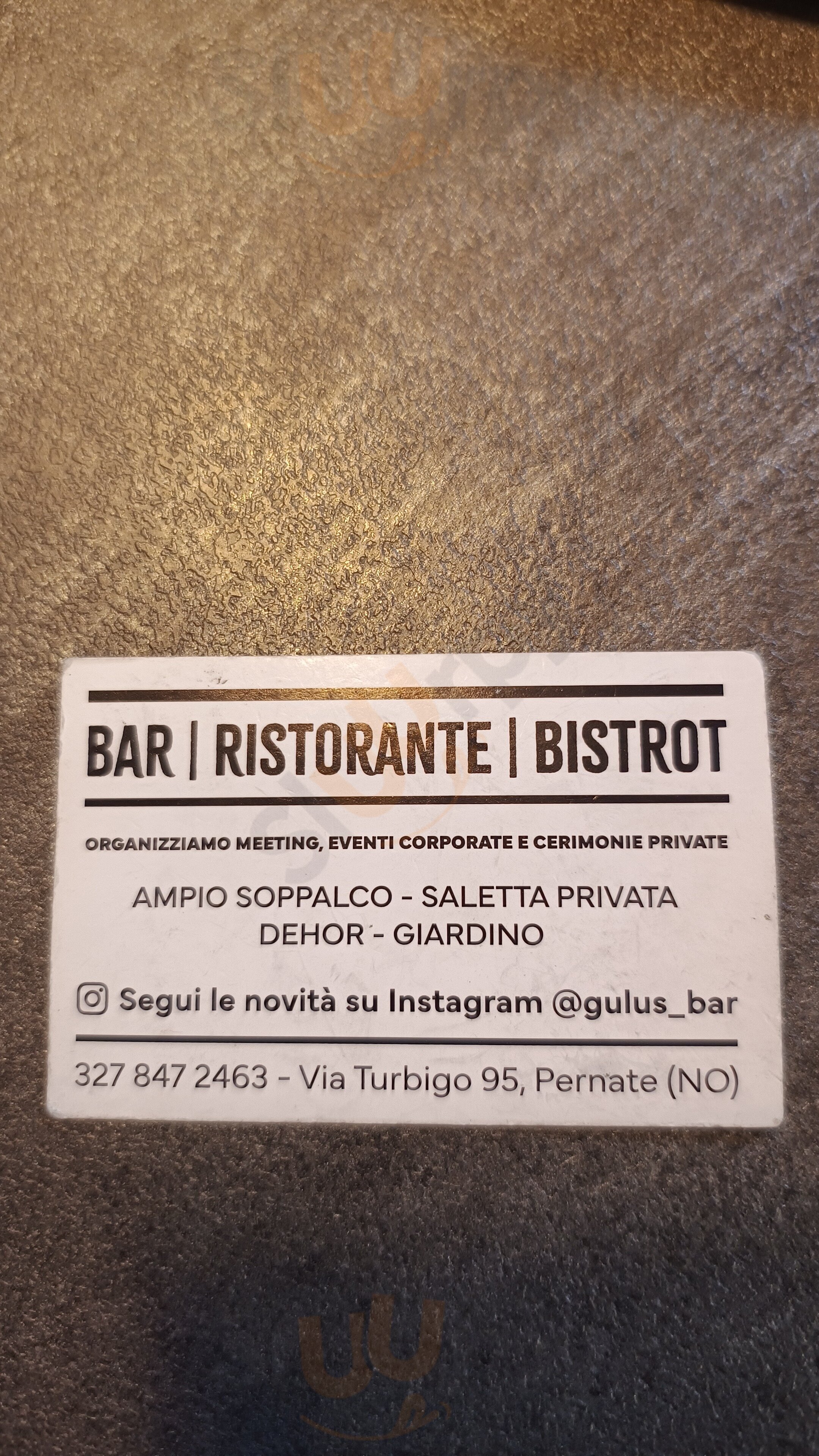 Foto 2 di Gulus Bar& Ristorante