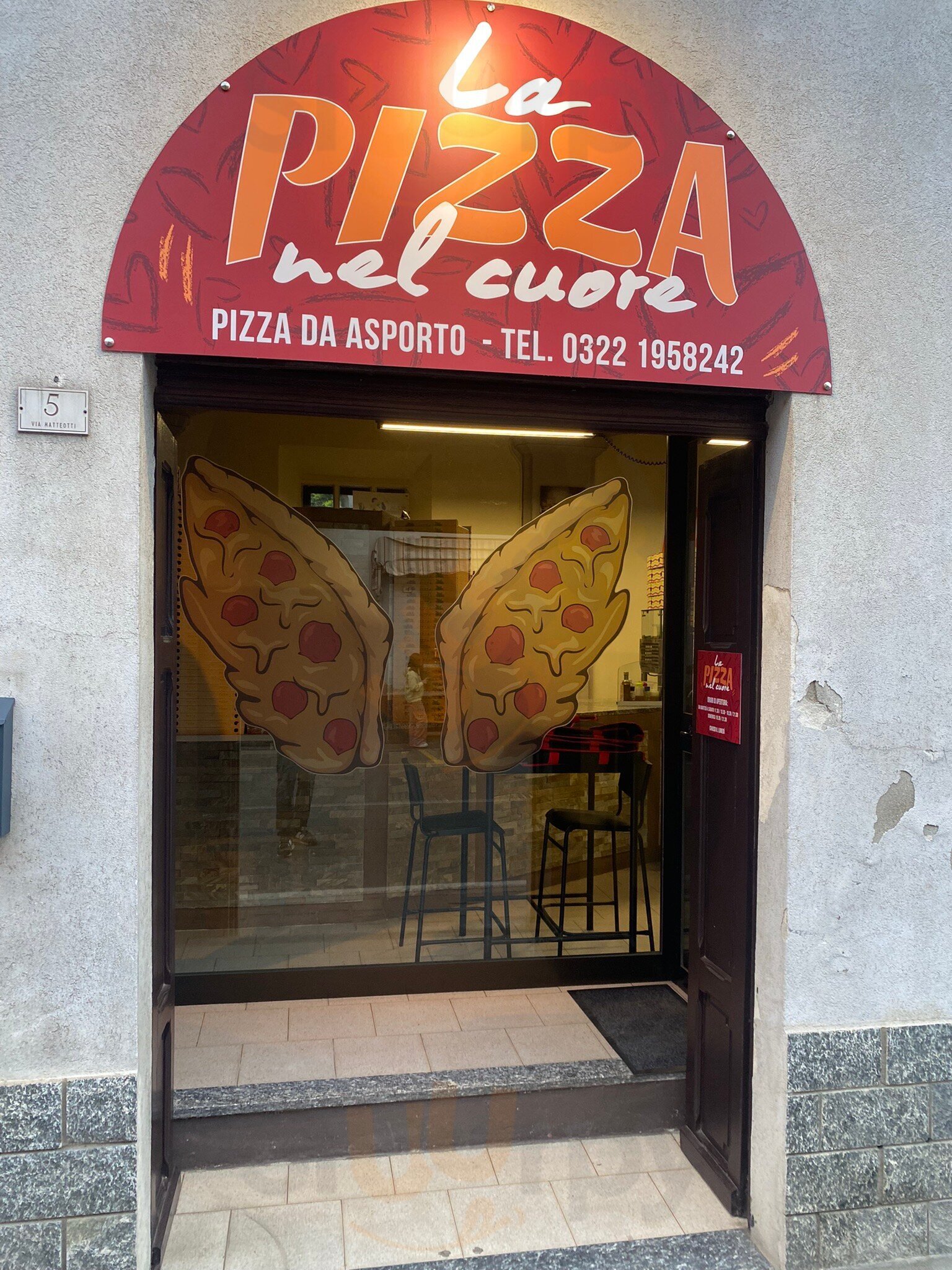 La Pizza Nel Cuore, Suno