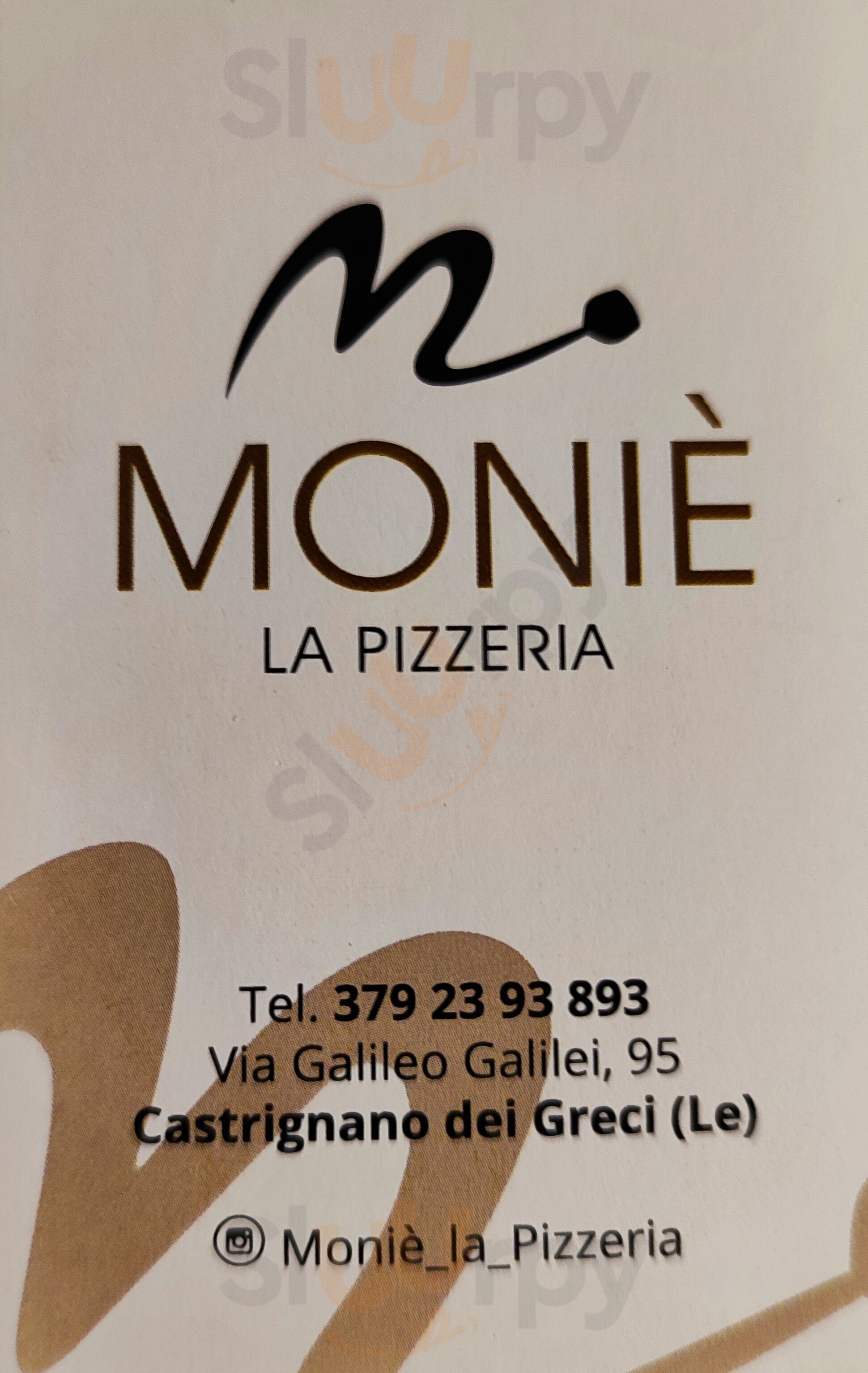 Moniè La Pizzeria, Castrignano de' Greci