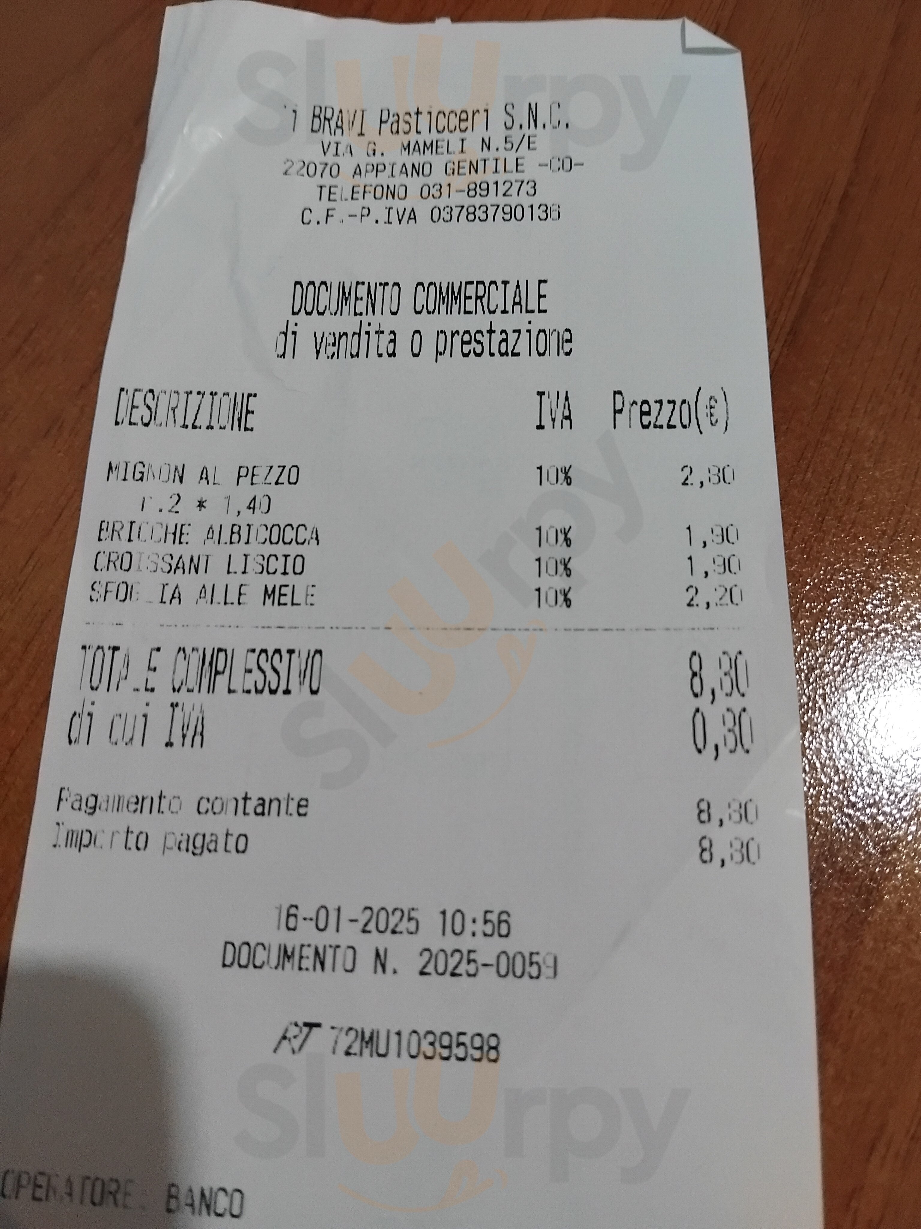 I Bravi Pasticceri, Appiano Gentile