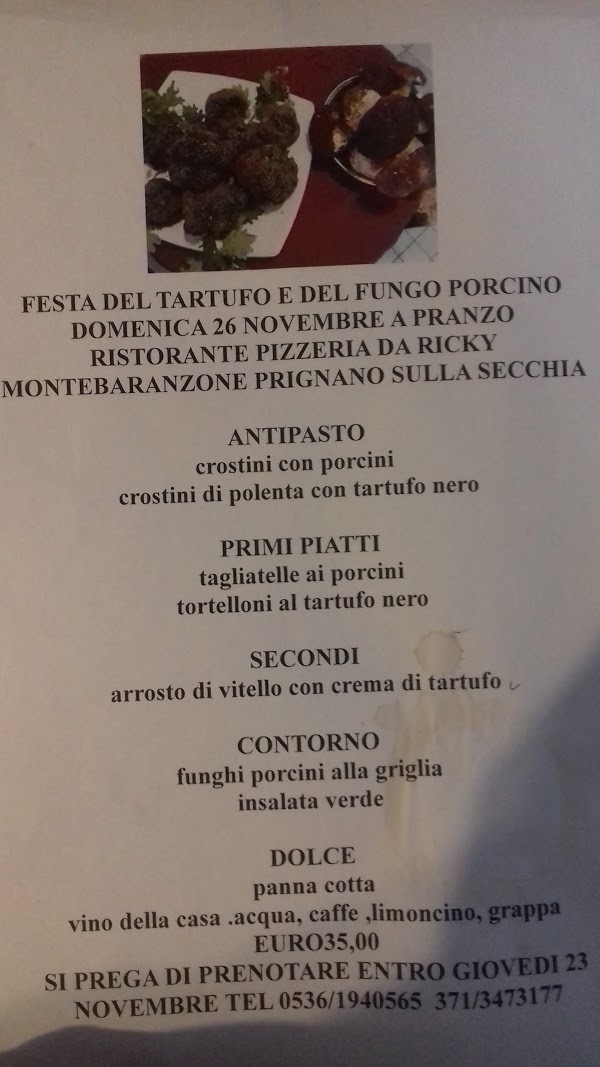 Ristorante Pizzeria Ricky, Prignano Sulla Secchia