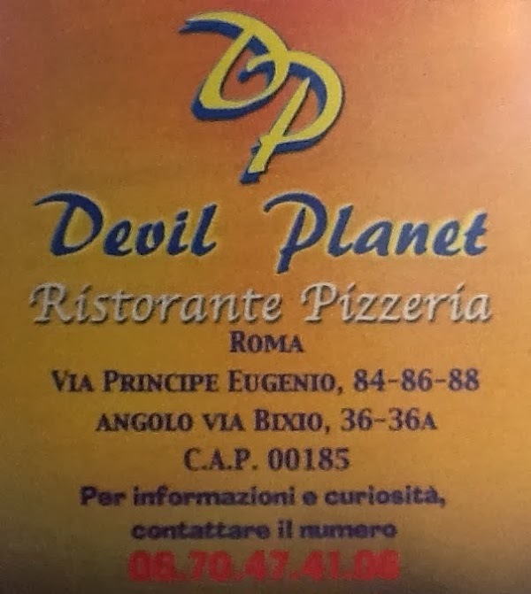 Devil Planet, Roma