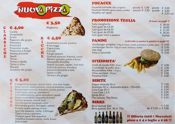 Pizzeria Al Trancio Nuova Pizza, Bergamo