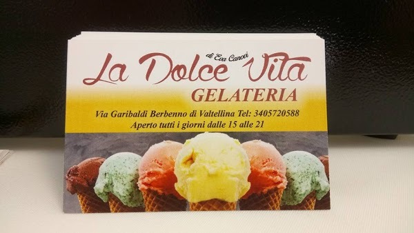 Gelateria La Dolce Vita, Berbenno di Valtellina