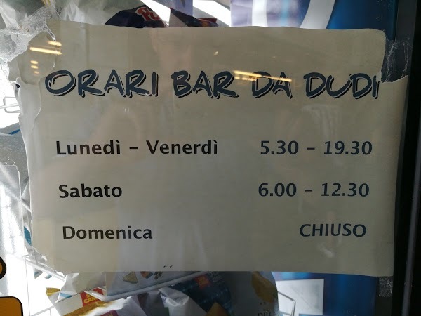 Bar Da Dudi, Paderno Dugnano