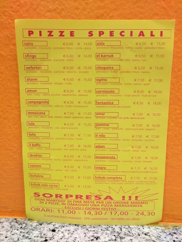 Foto di Pizzeria El Karnak 3 - 6/10