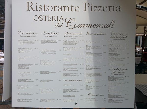 Ristorante Pizzeria Osteria Dei Commensali, Mantova