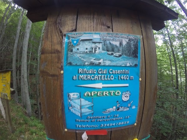 Rifugio Casentini, Bagni di Lucca