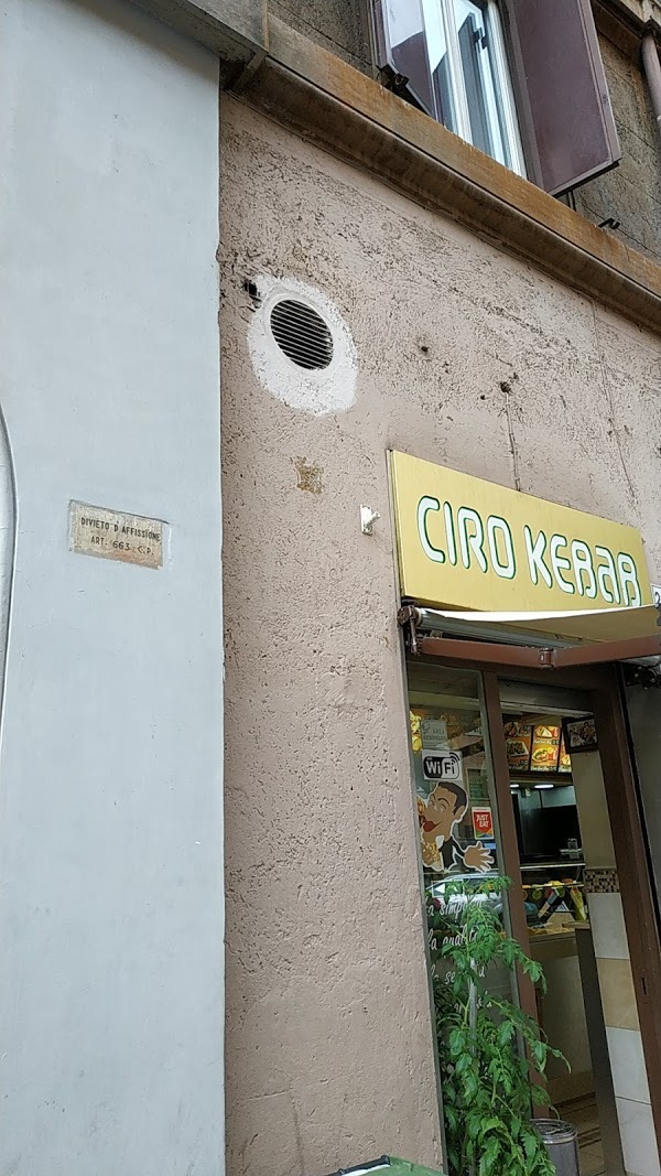 Ciro Kebab Pizza Roma Menu prezzi valutazione del ristorante