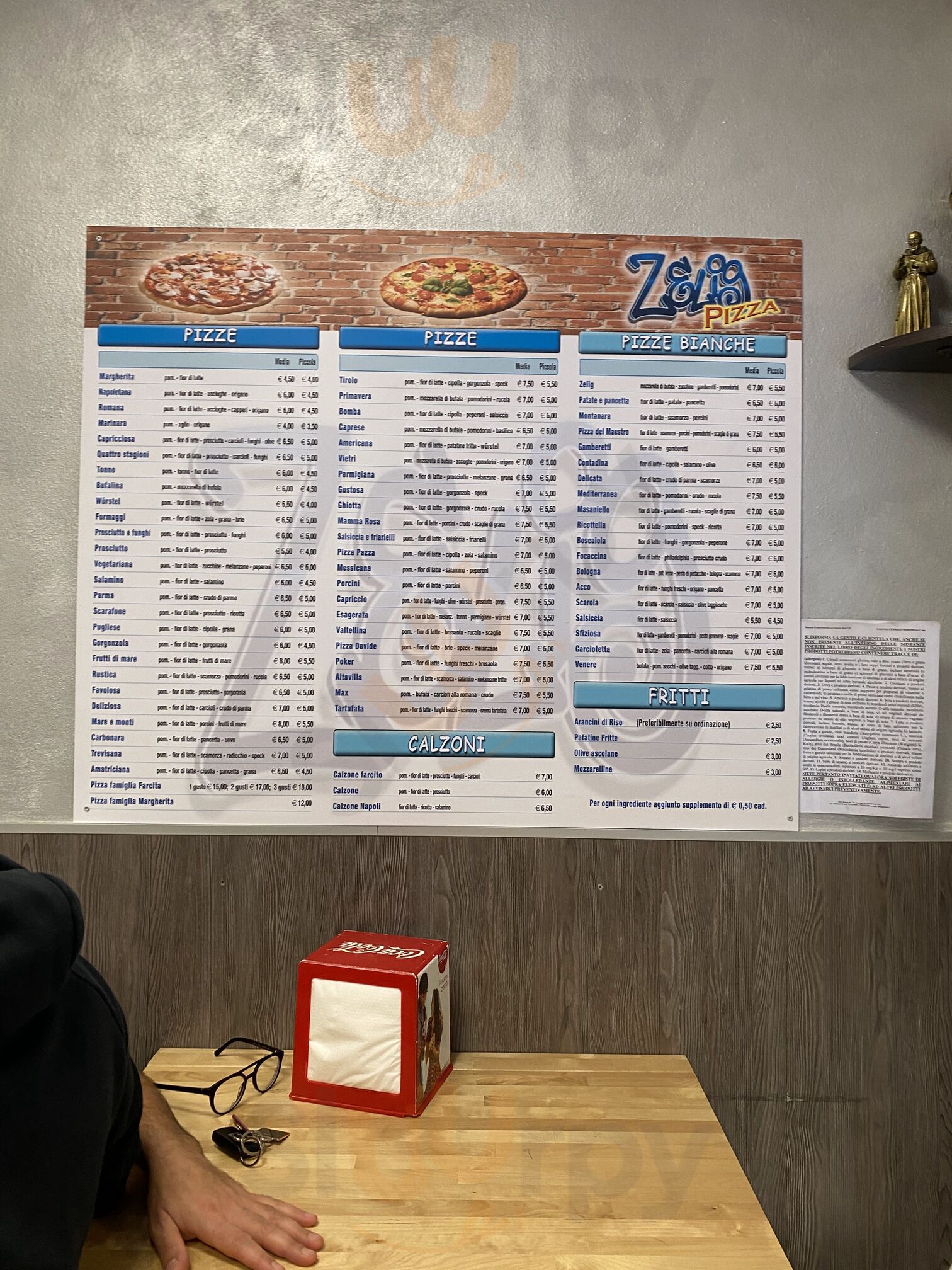 Pizzeria Zelig, Piacenza