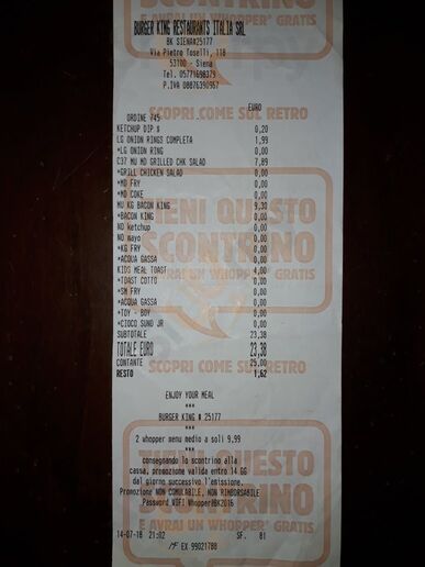 Foto 6 di Burger King - Siena
