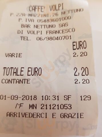 Foto 10 di Caffè Volpi - Nettuno