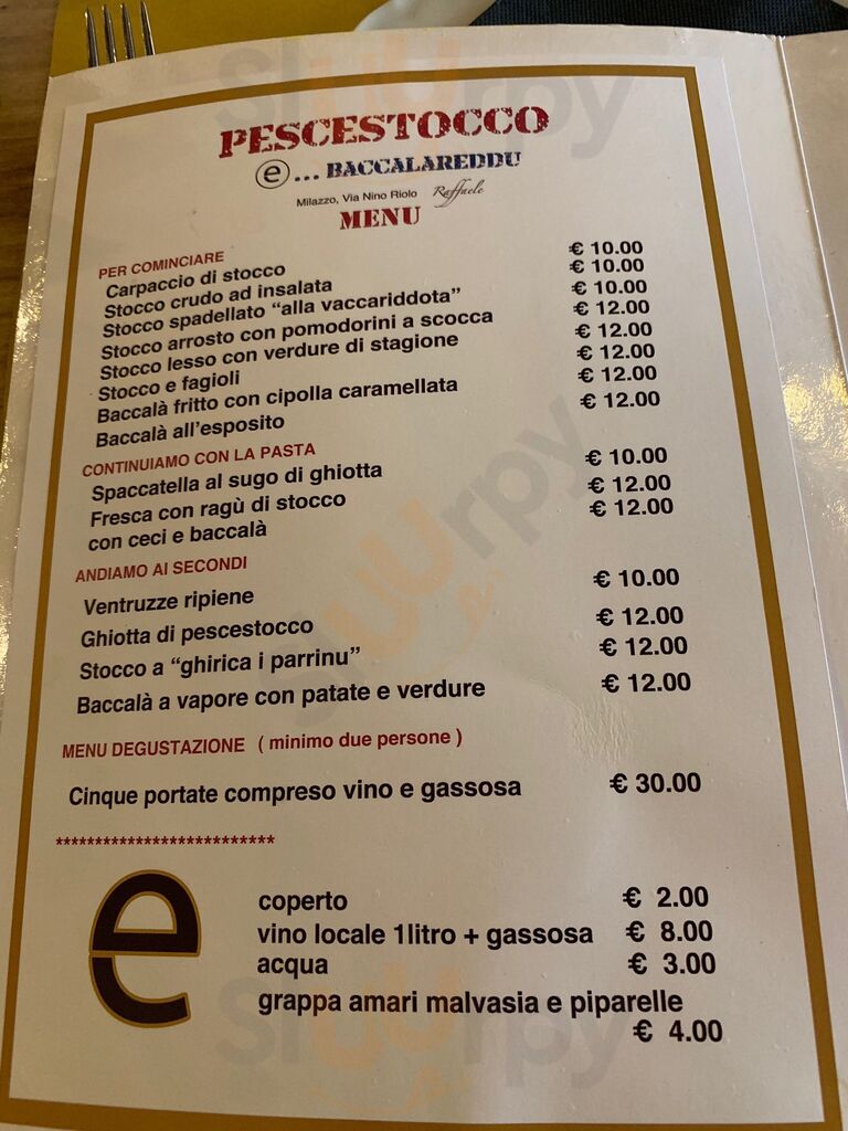 Foto di Pescestocco E Baccalareddu - 10/10