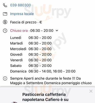Foto di Pasticceria Cafiero Caffetteria Napoletana - 8/10