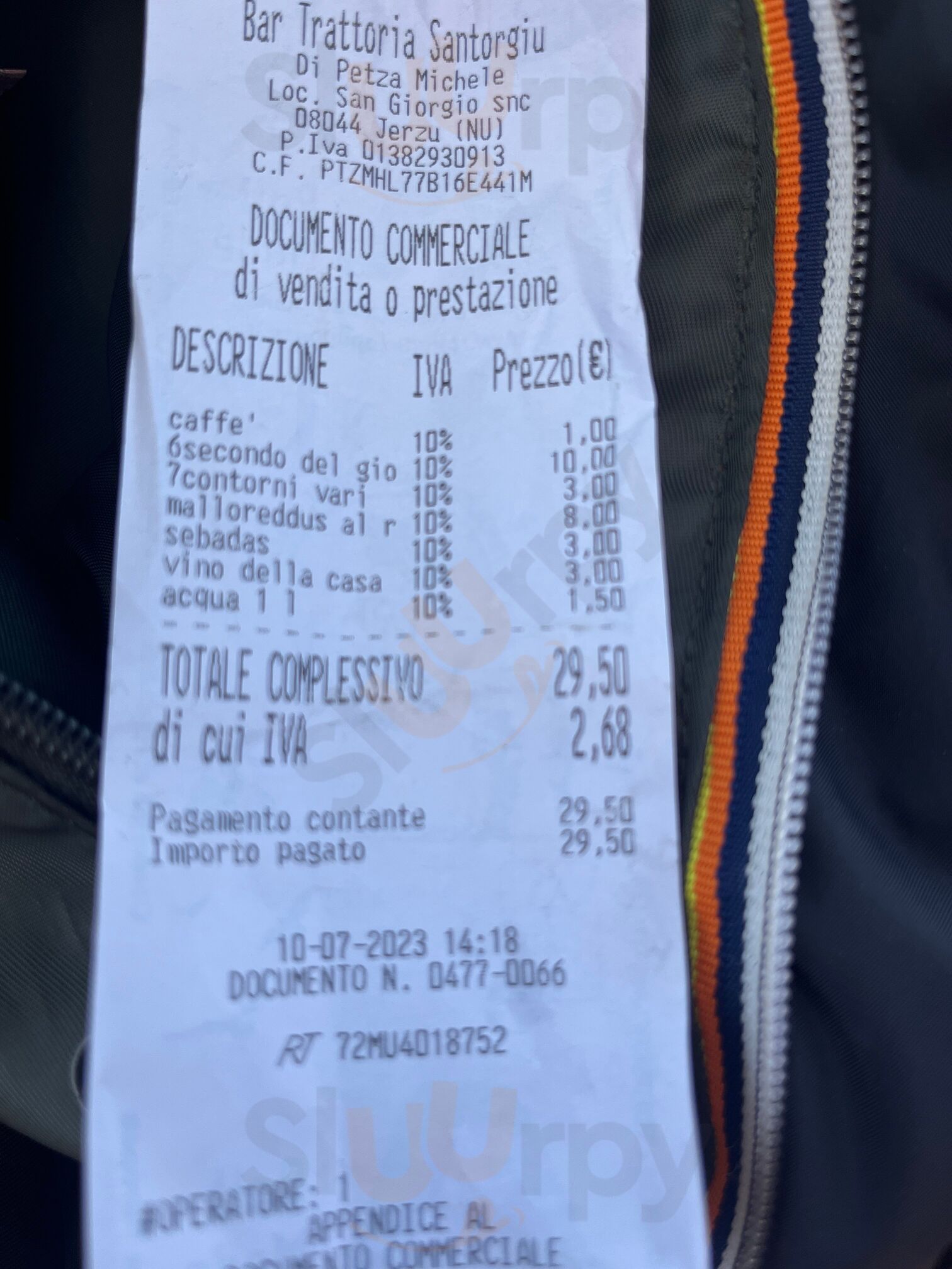 Foto di Bar Trattoria Santorgiu - 10/10