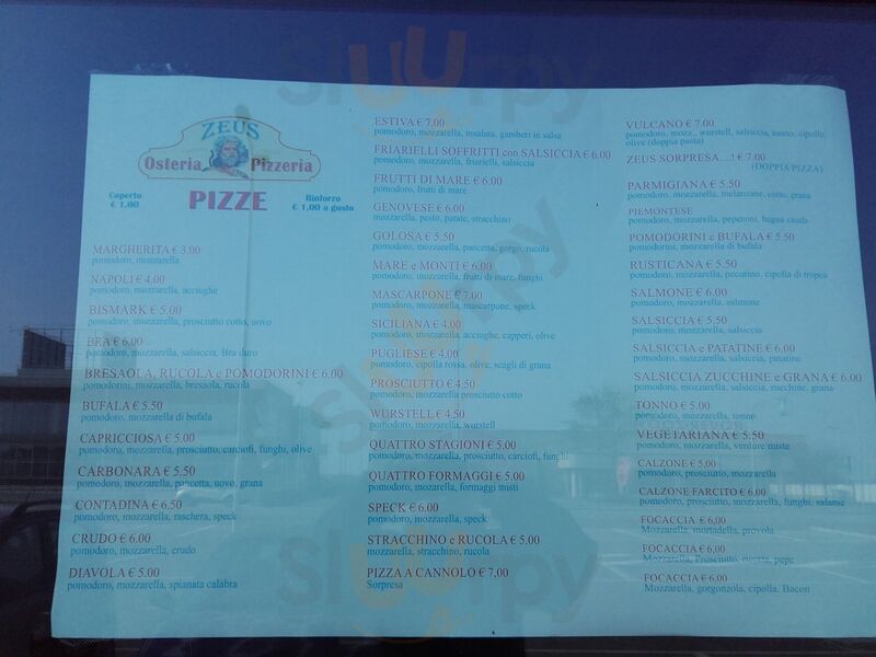 Foto di Osteria Pizzeria Zeus - 8/10