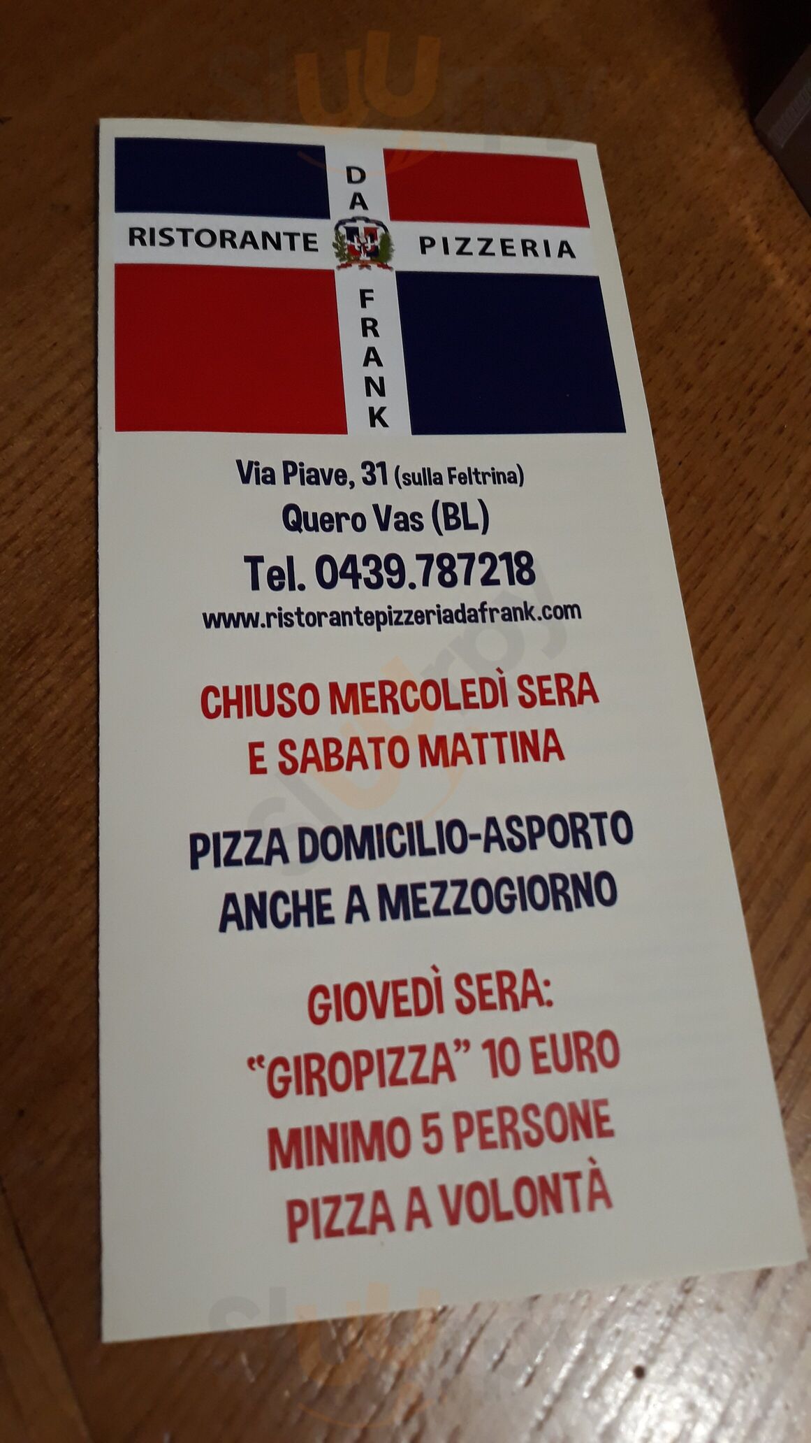 Foto di Pizzeria Ristorante Da Frank - 9/10