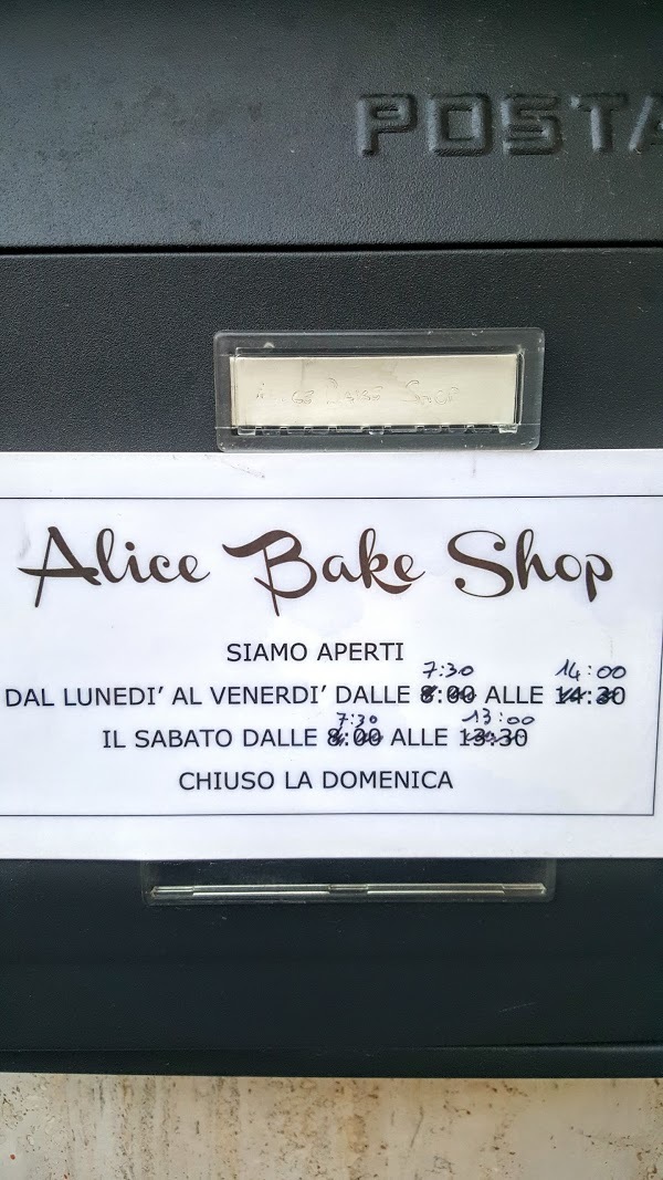 Alice Bake Shop, Ferrara