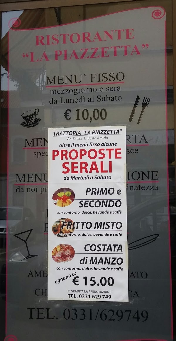 Bar Trattoria La Piazzetta, Busto Arsizio