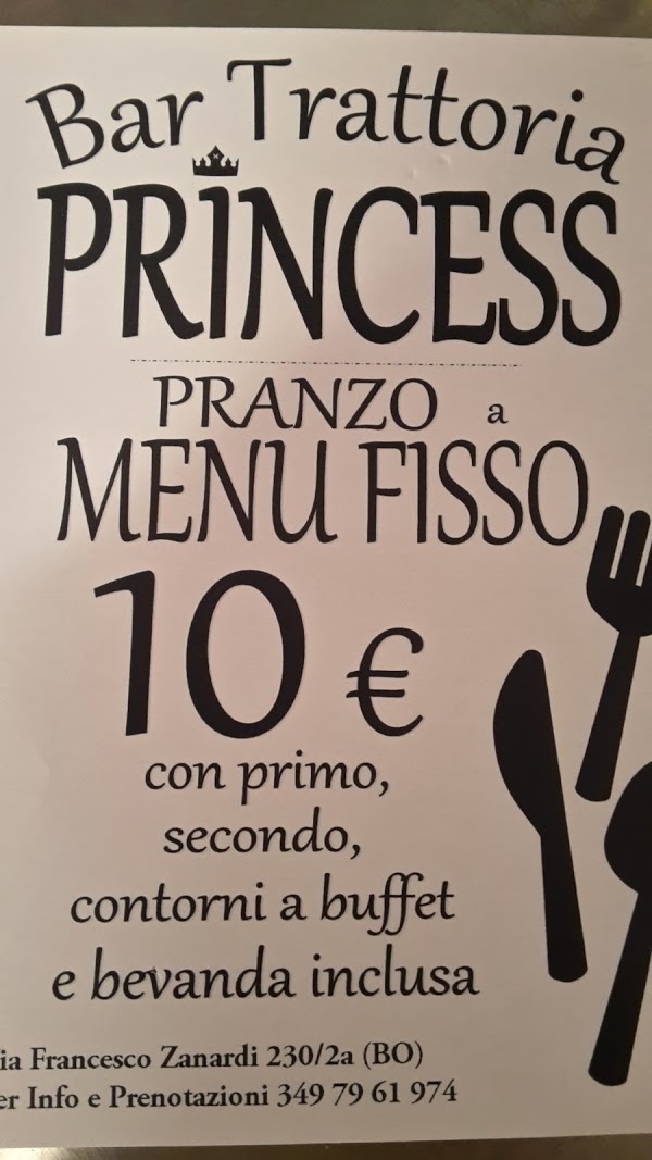 Bar Trattoria Princess, Bologna