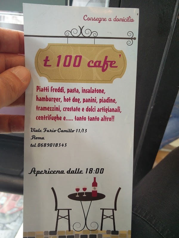 T 100 Cafe, Roma