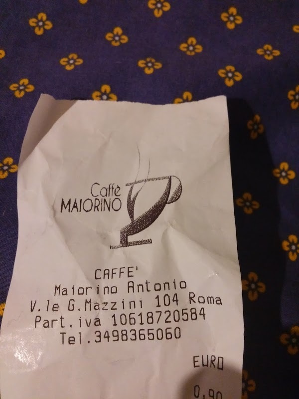 Maiorino Bar, Roma