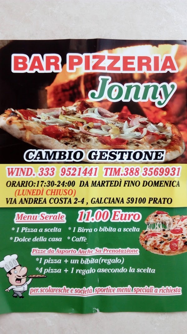 Pizzeria Jonny, Prato