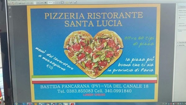 Pizzeria Santa Lucia, Bastida Pancarana