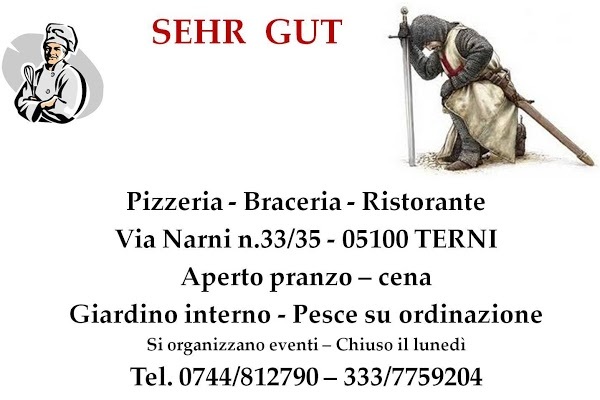 Sehr Gut Pizzeria, Terni