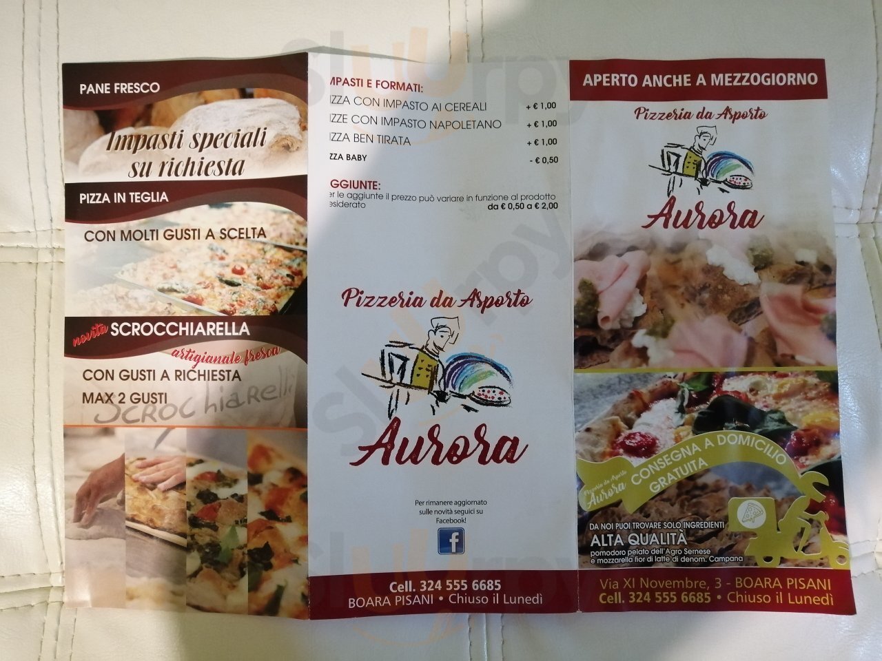 Pizzeria Aurora, Boara Pisani