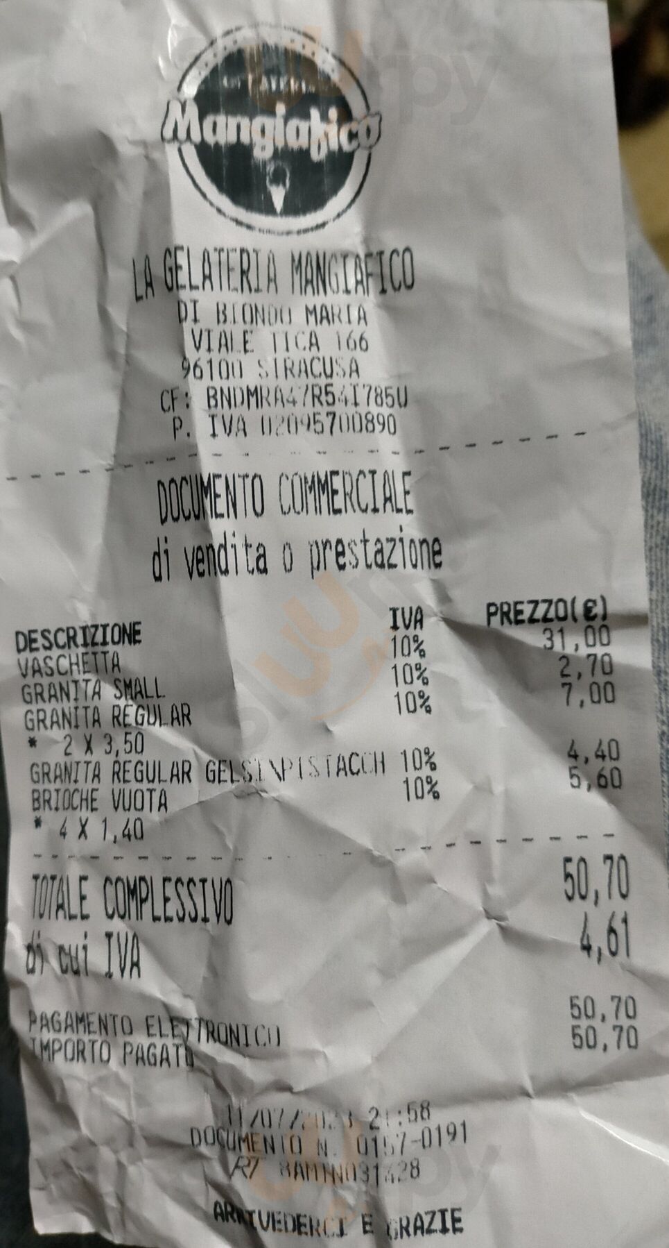 Foto di Il Gelatiere Mangiafico - 7/10