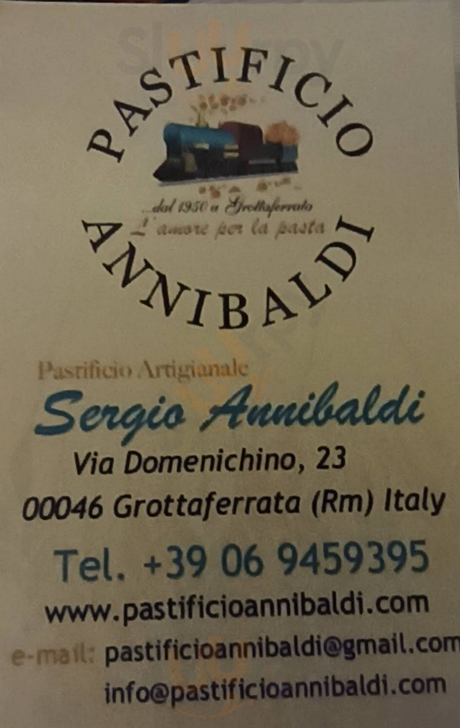 Pastificio Annibaldi, Grottaferrata