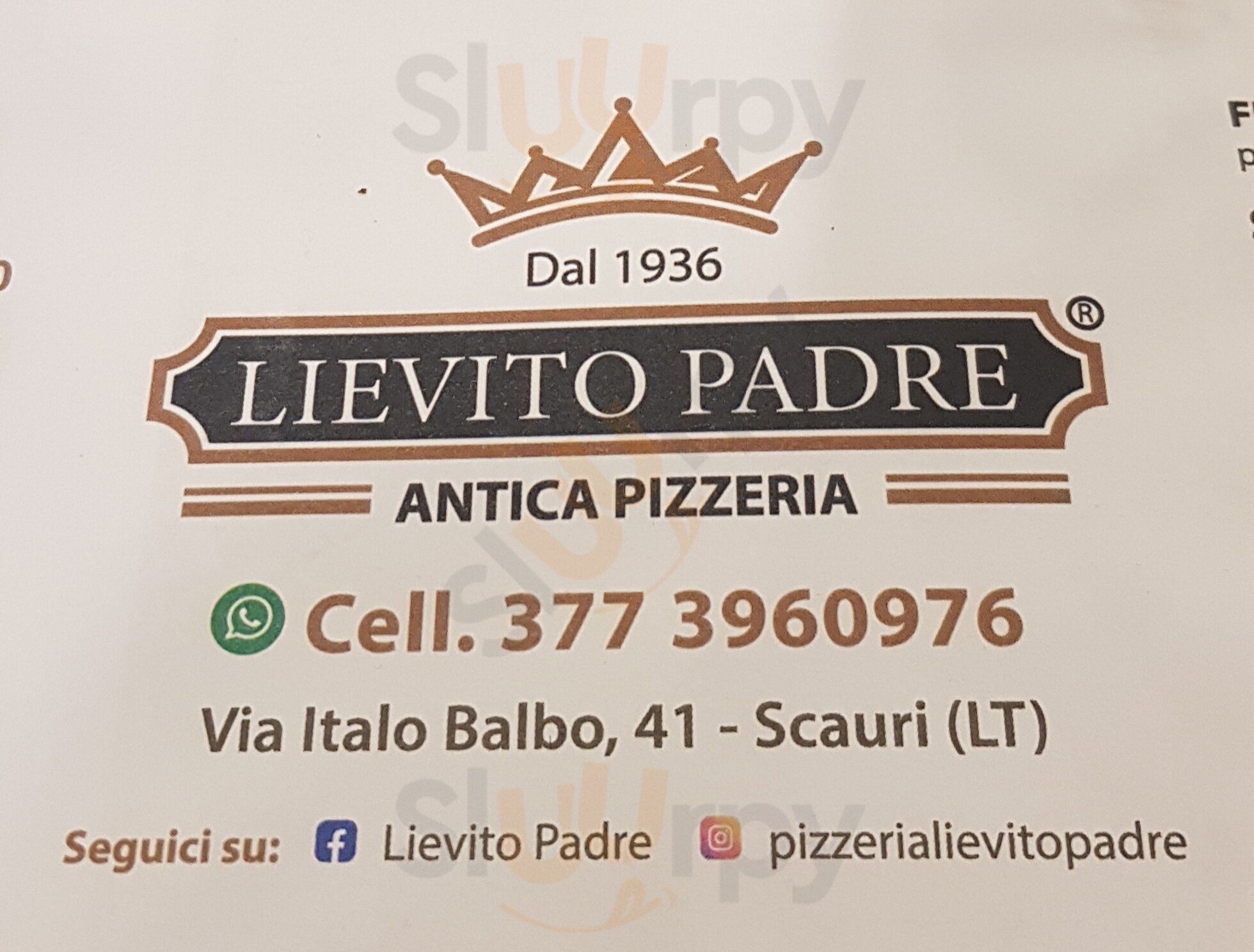 Lievito Padre, Scauri