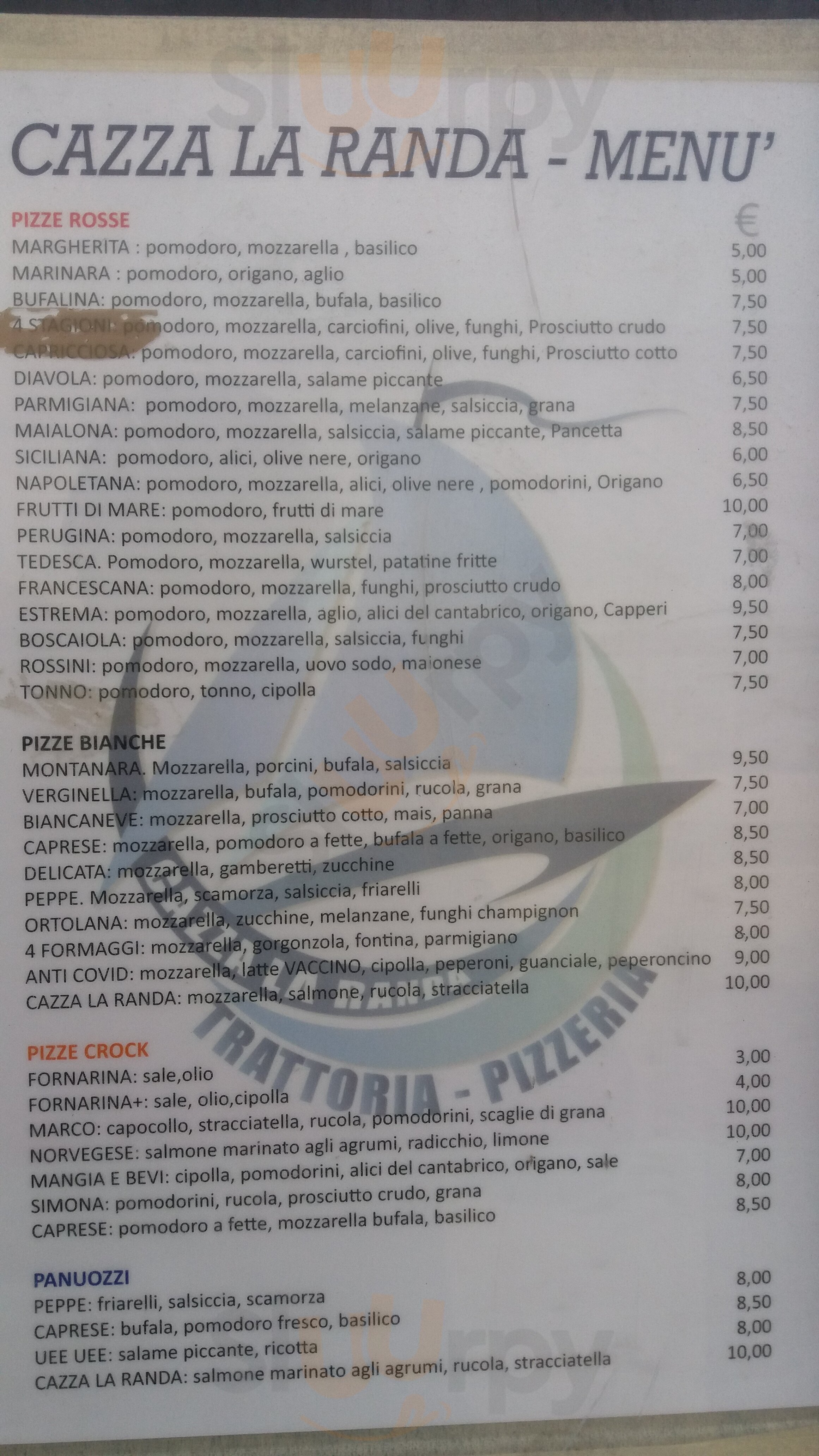 Trattoria Pizzeria Cazza La Randa