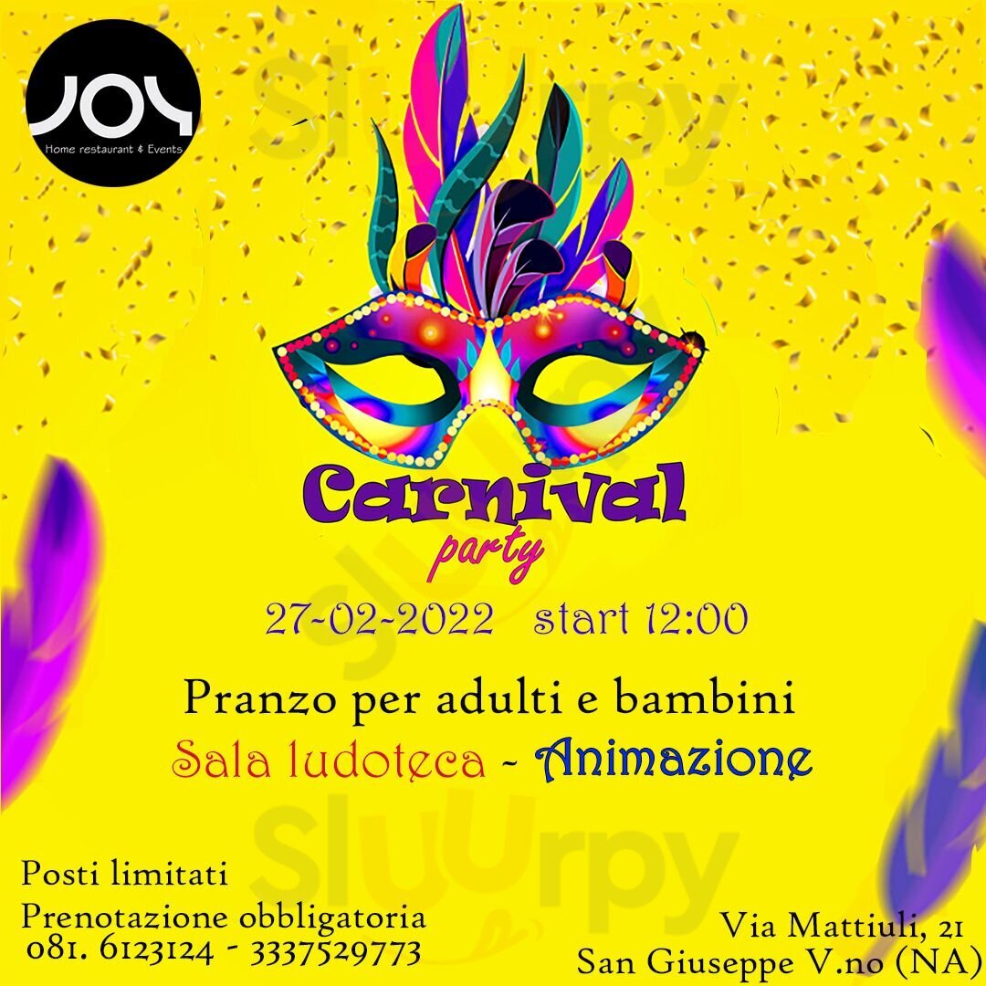 Joy Home Restaurant & Events, San Giuseppe Vesuviano