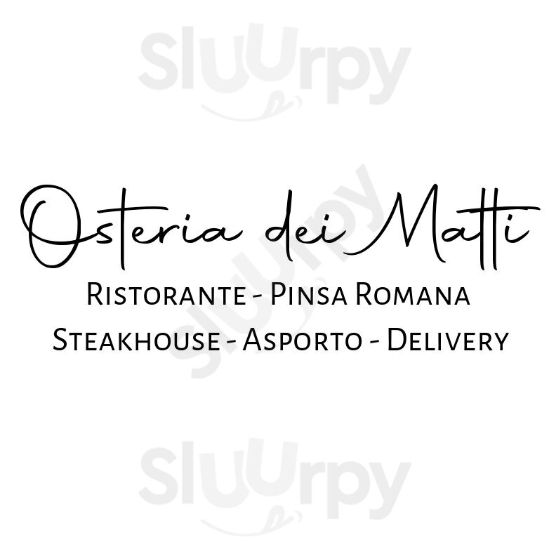 Osteria Dei Matti, Fiano Romano