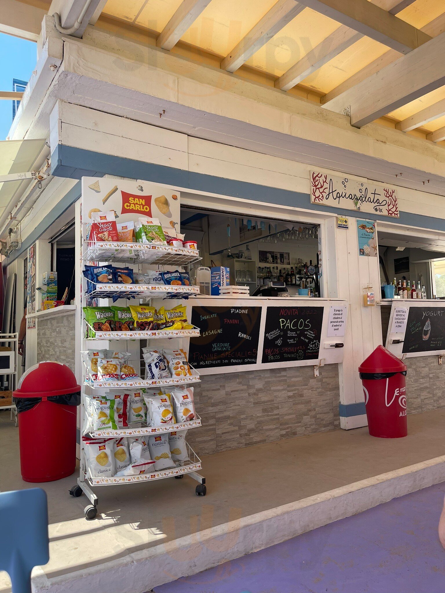 Aquasalata Beach Cafe, Pesaro