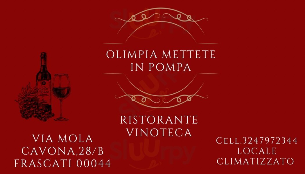 Olimpia Mette In Pompa Ristorante Vinoteca, Vermicino