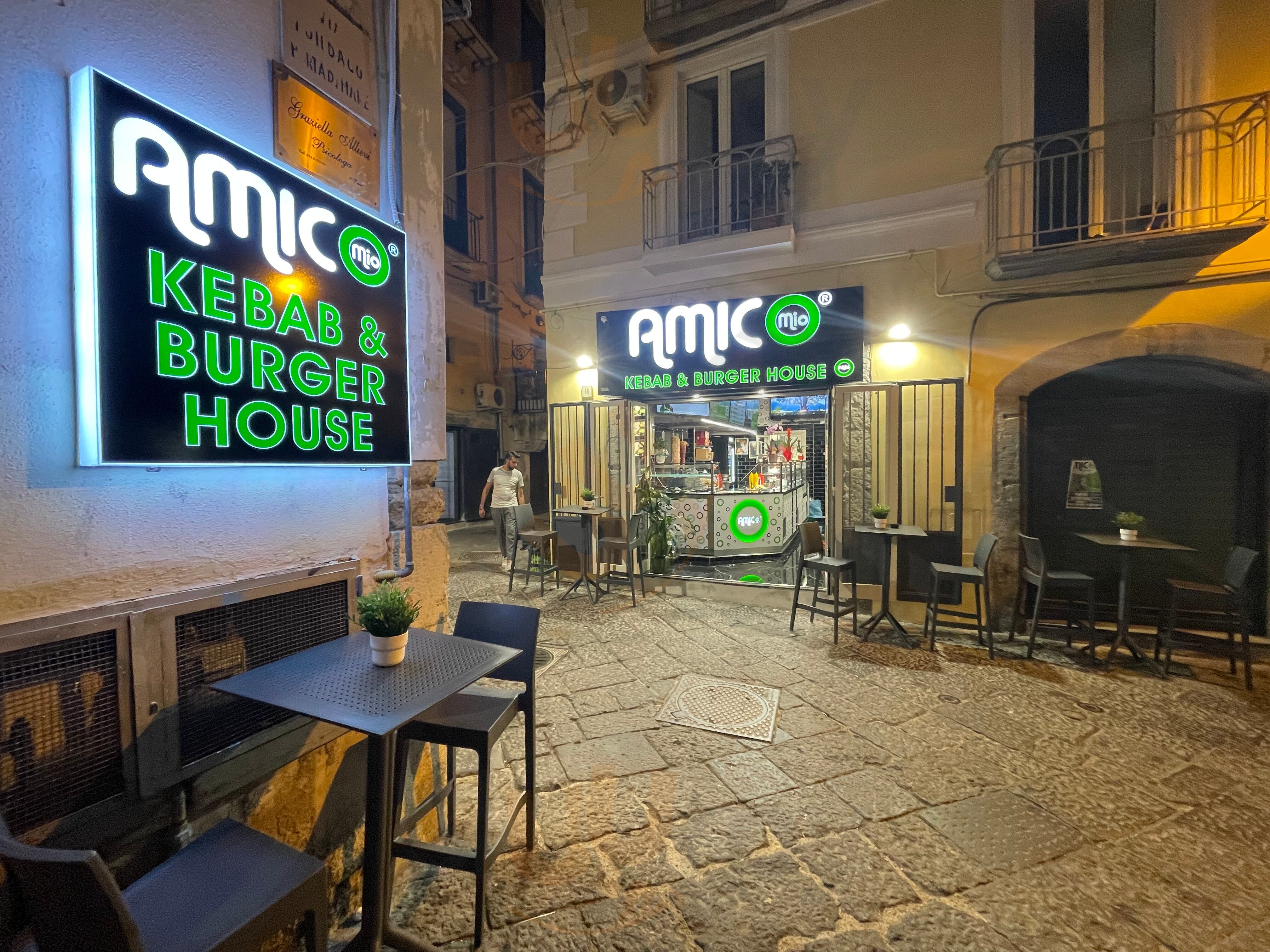 Amico Mio Kebab & Burger House, Salerno