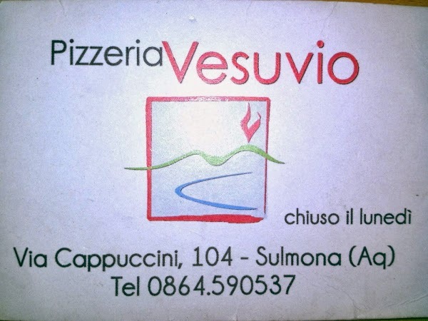 Pizzeria Vesuvio, Sulmona