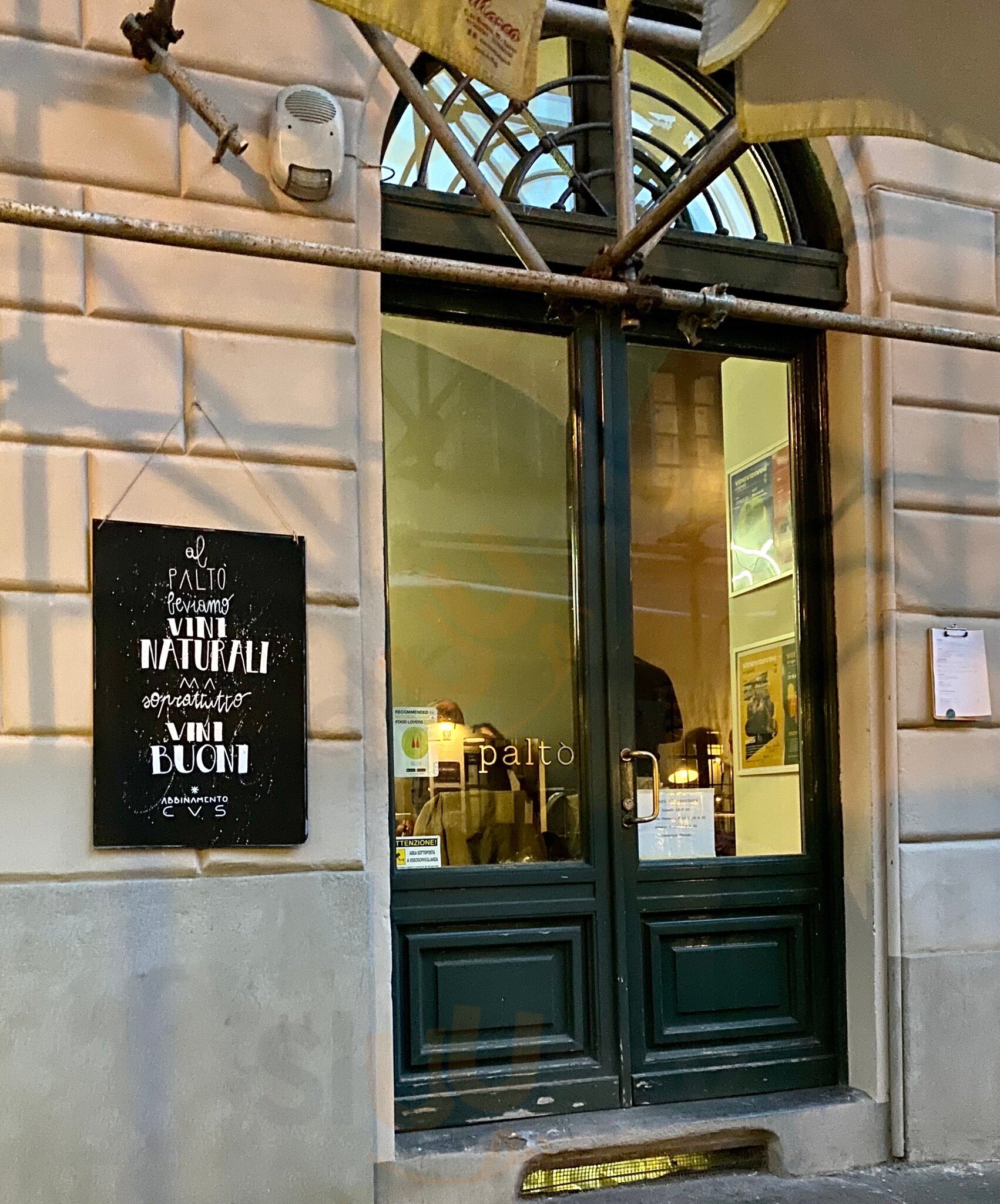 Paltò Vini, Cucina, Caffè, Torino