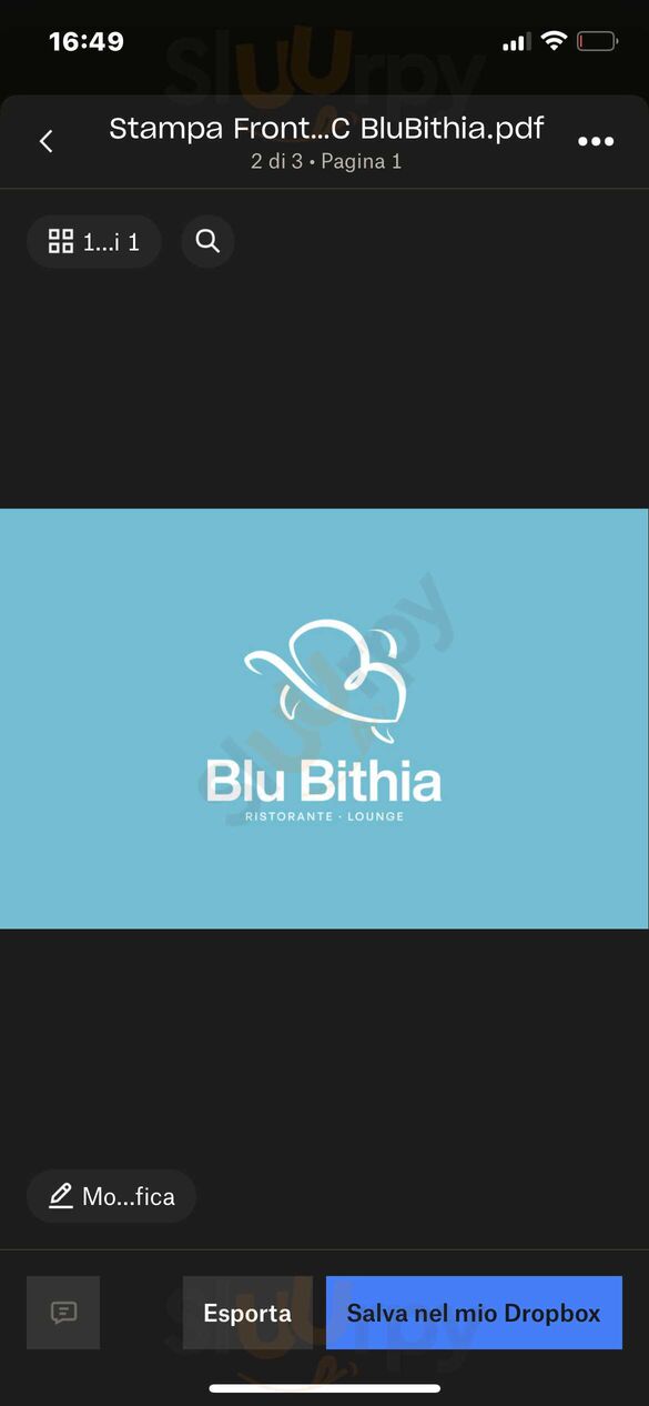 Blu Bithia, Chia