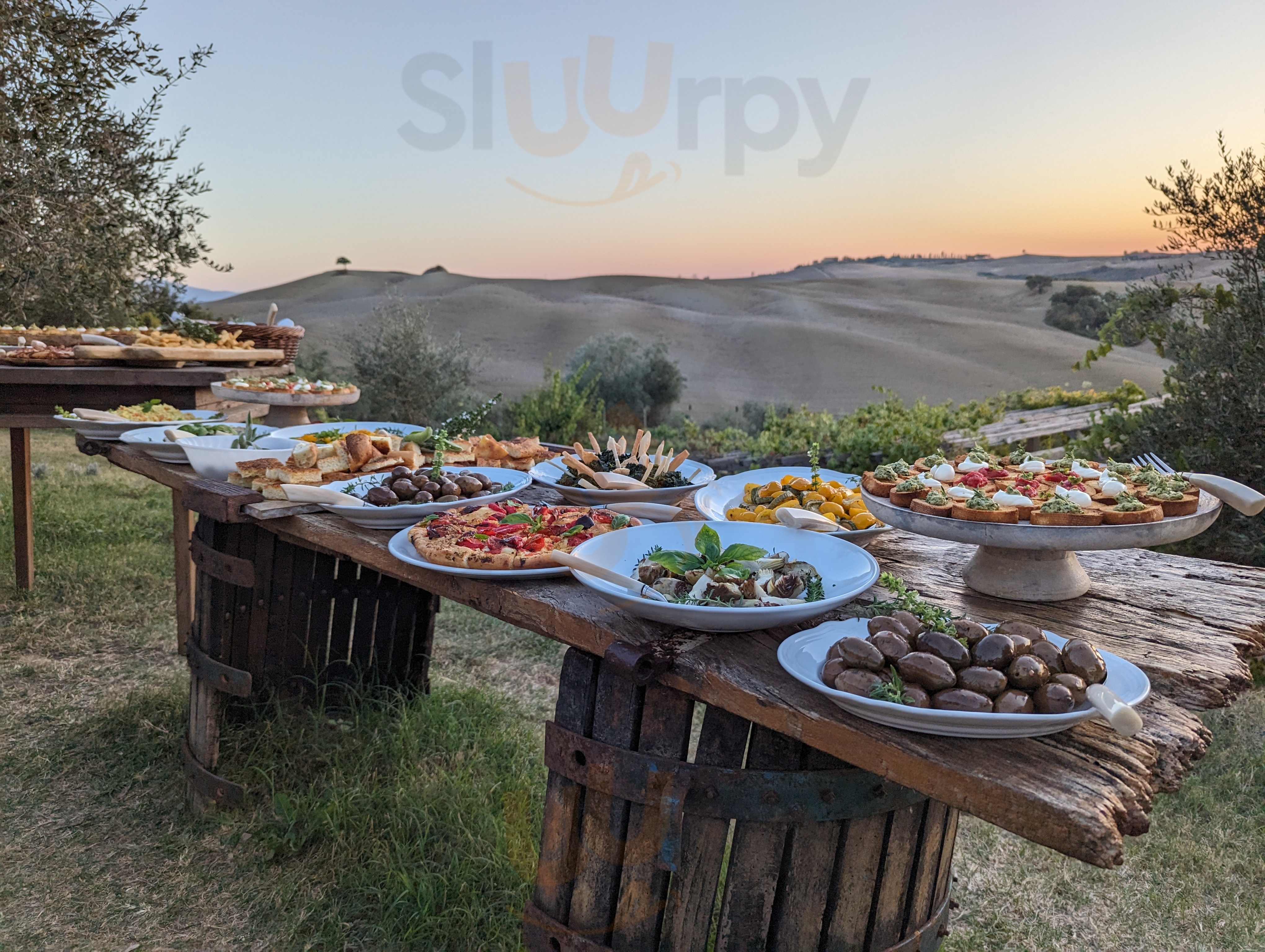 Ristorante La Pecora Bianca Al Podere Spedalone, Pienza